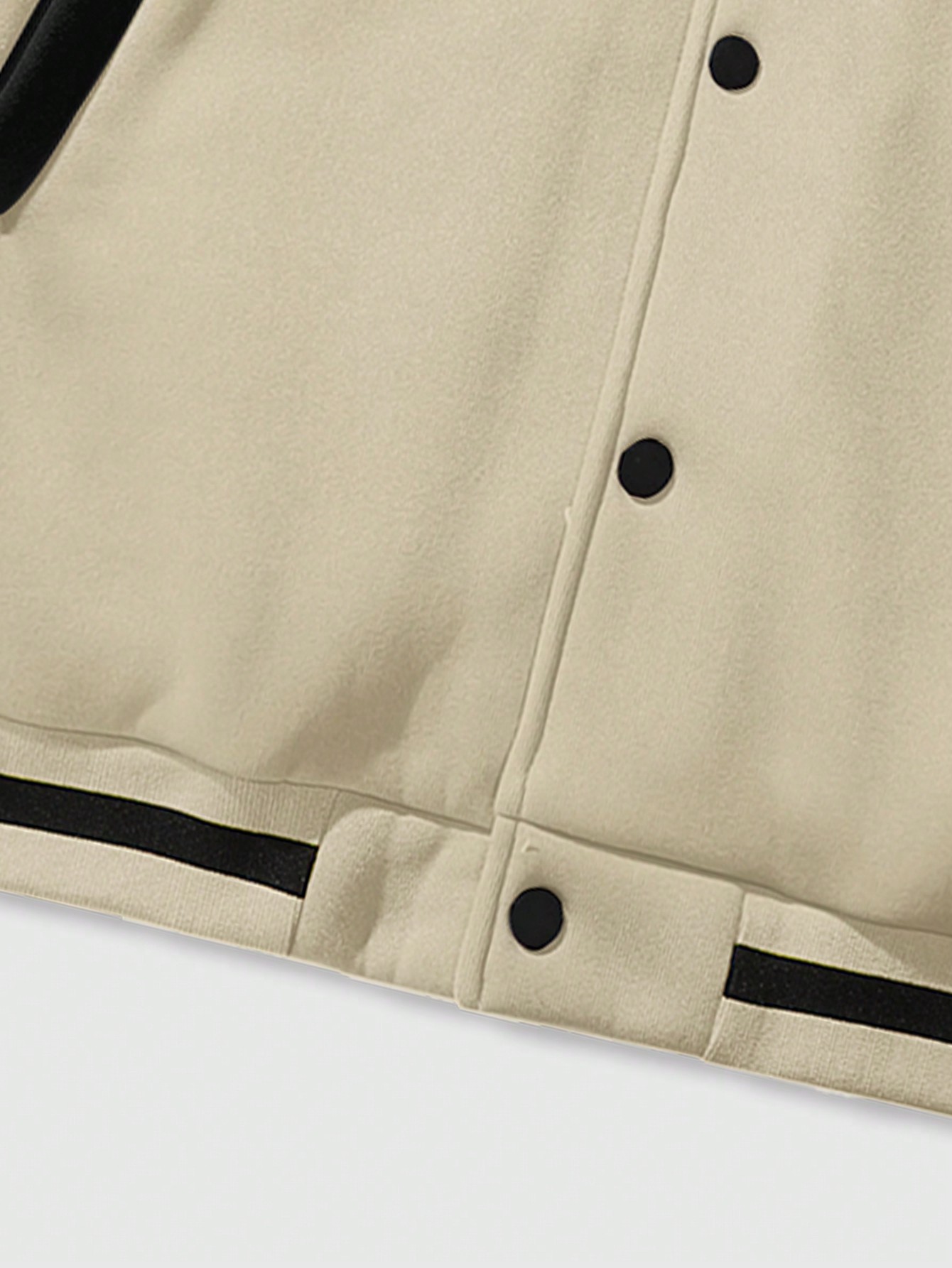 Anime Men Casual Outfit Baseball Jacket With Contrast Color Figure And Letter Print, Suitable For Autumn Outdoor