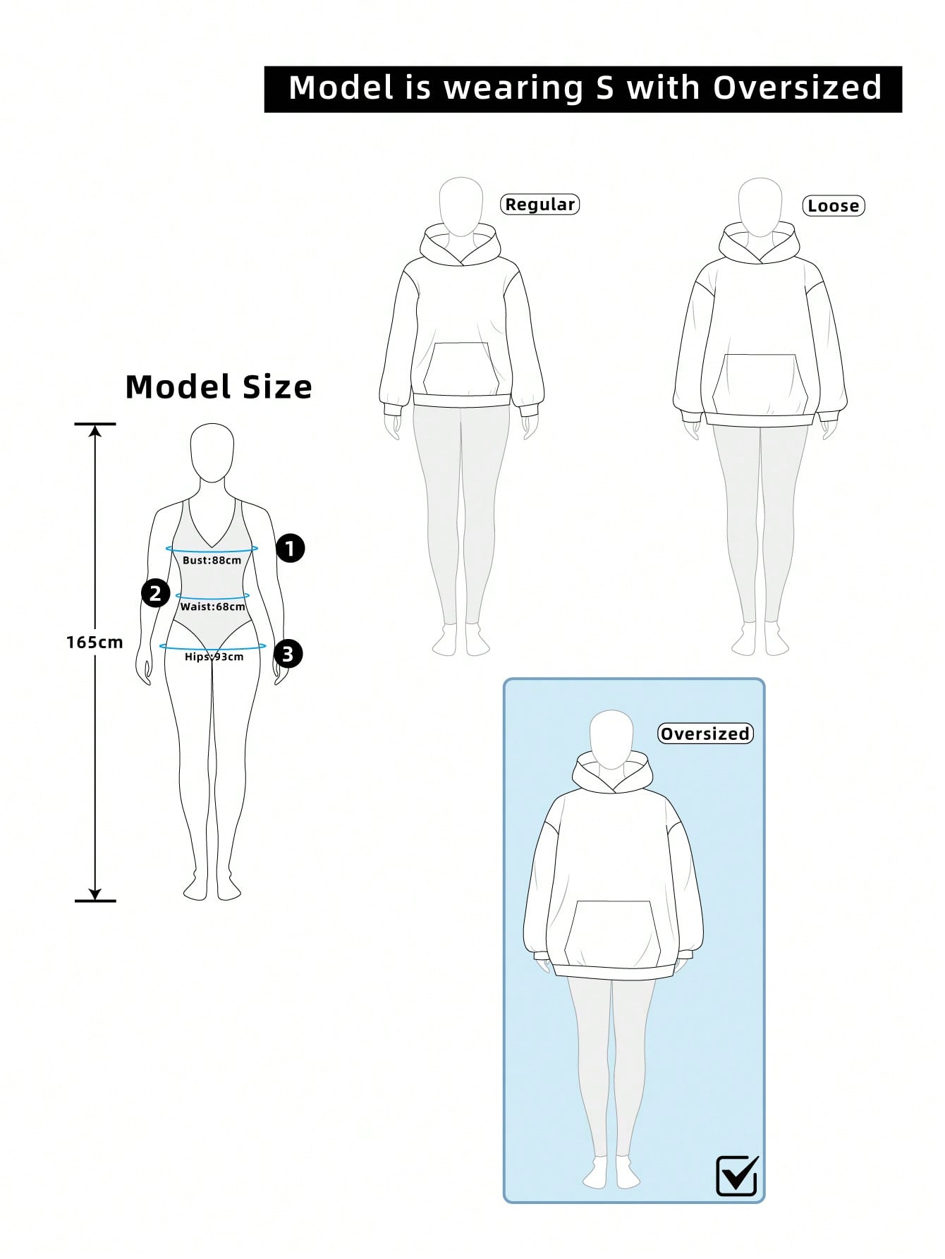 Anime Women's Cartoon Pattern Oblique Shoulder Splicing Sweatshirt