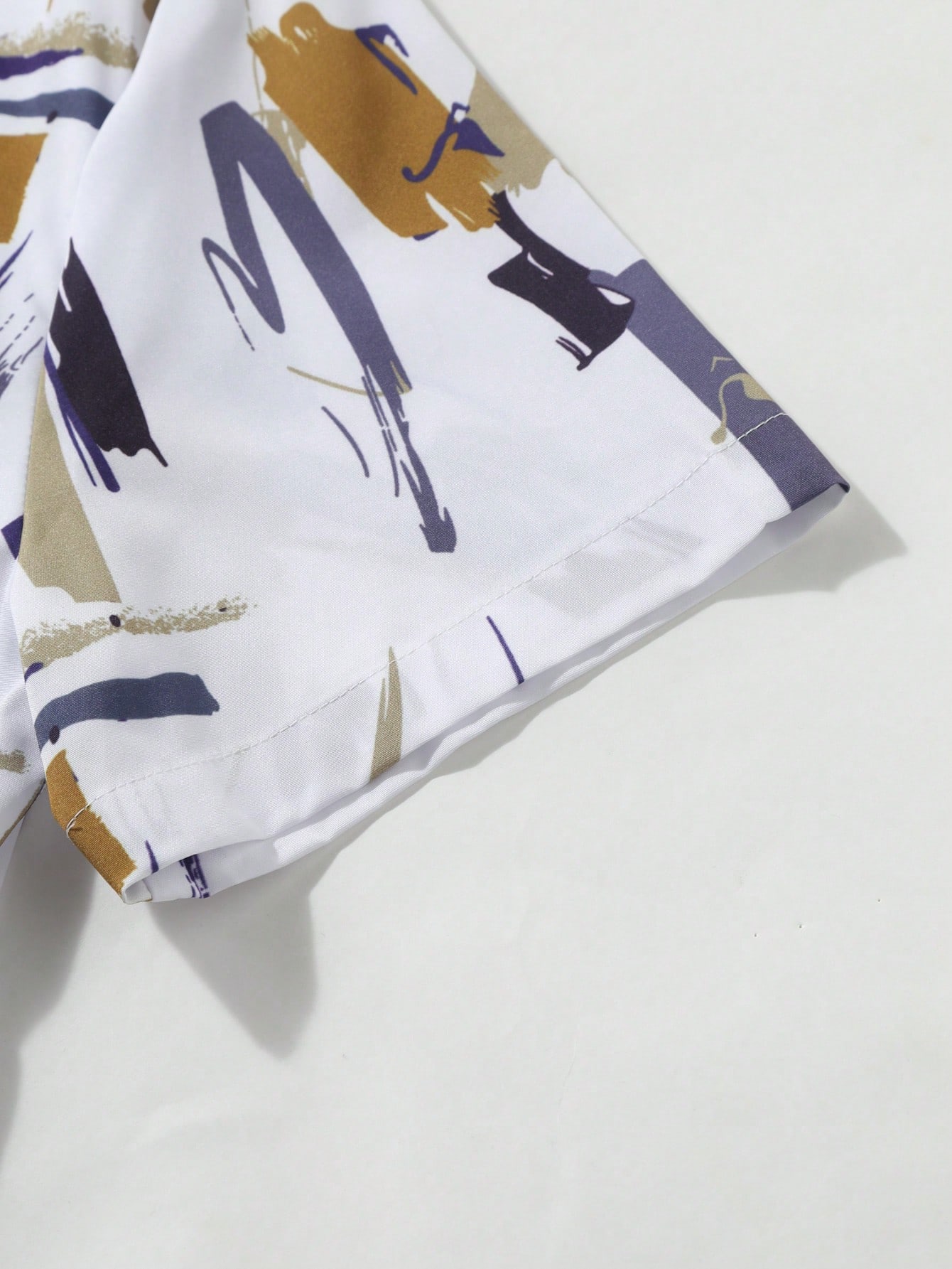 Guys Random Print Shirt Without Tee