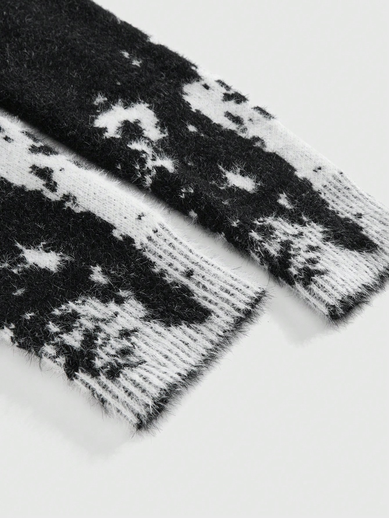 Street Life Men's Slogan Jacquard Pullover Knit Sweater, Suitable For Casual Autumn/Winter Wear
