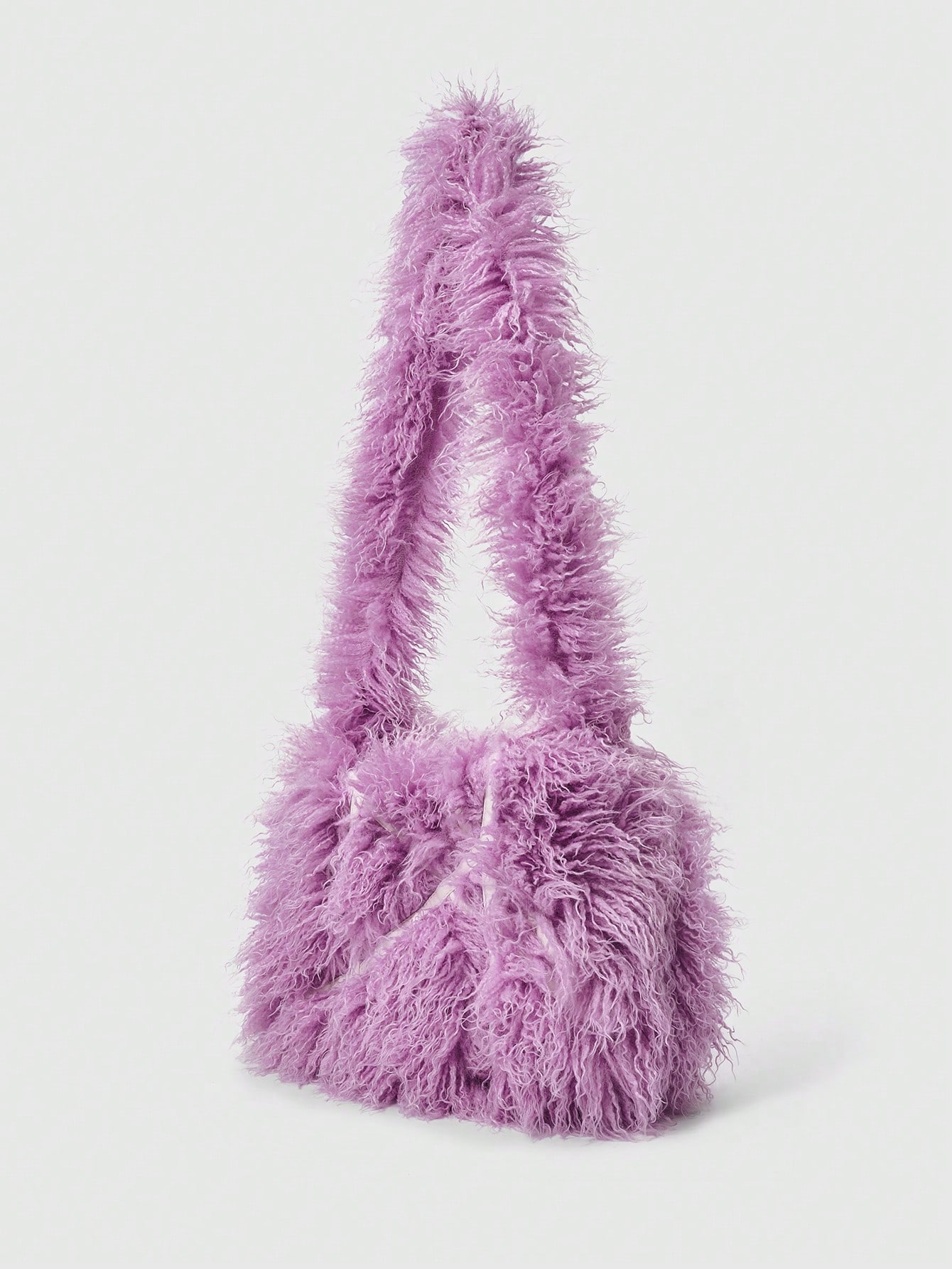 Kawaii Fashionable Y2K Fuzzy Webbing Shoulder Bag