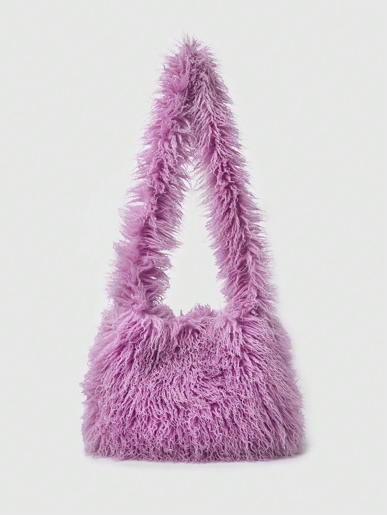 Kawaii Fashionable Y2K Fuzzy Webbing Shoulder Bag
