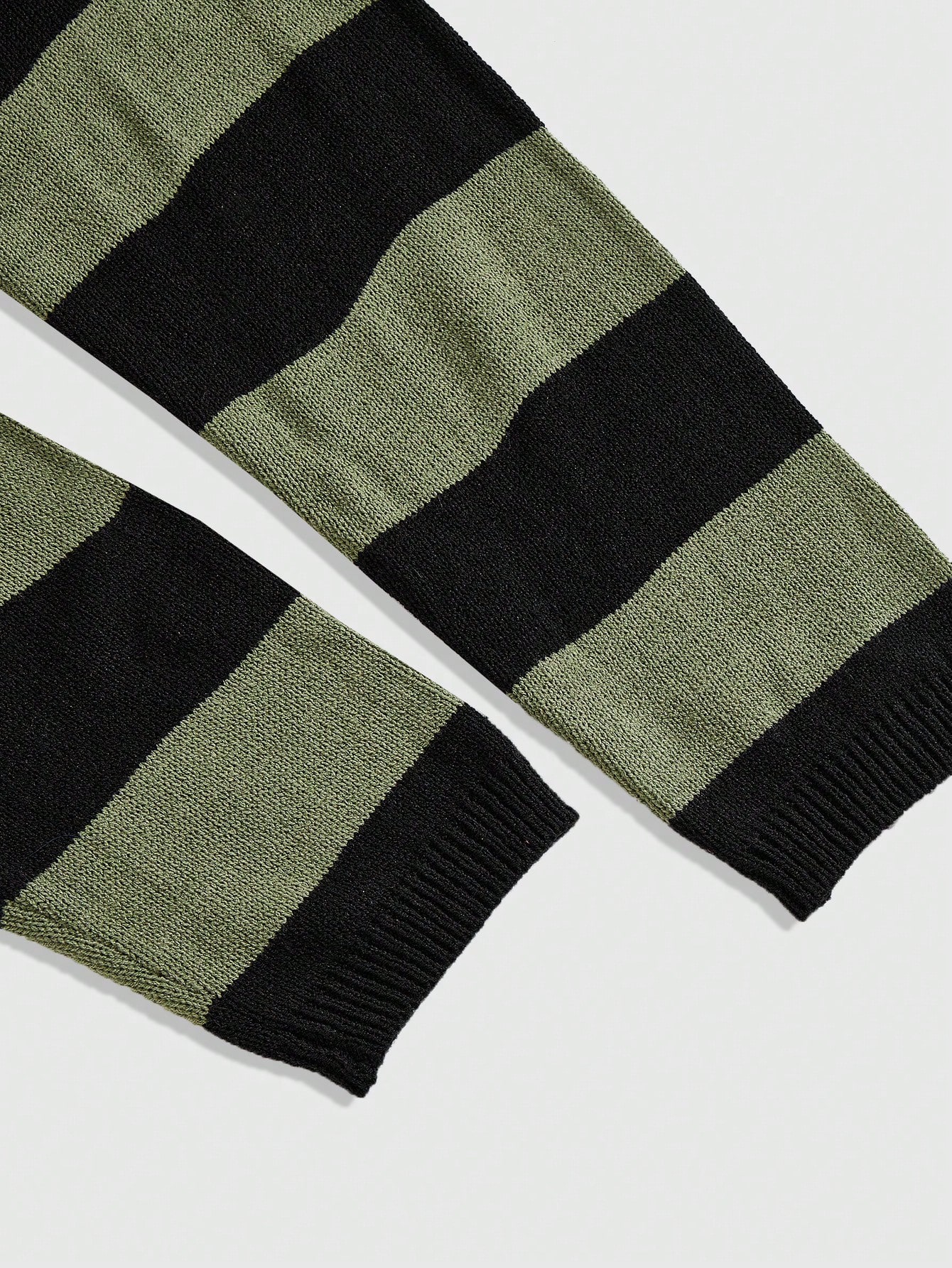 Street Life Men's Striped Long Sleeve Casual Loose Hoodie Sweater For Autumn & Winter