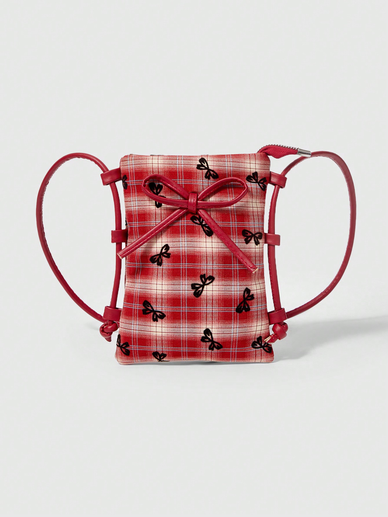 Kawaii 2024 New Mini Shoulder Bag Messenger Bag Rhombus Pattern Versatile Daily Bag