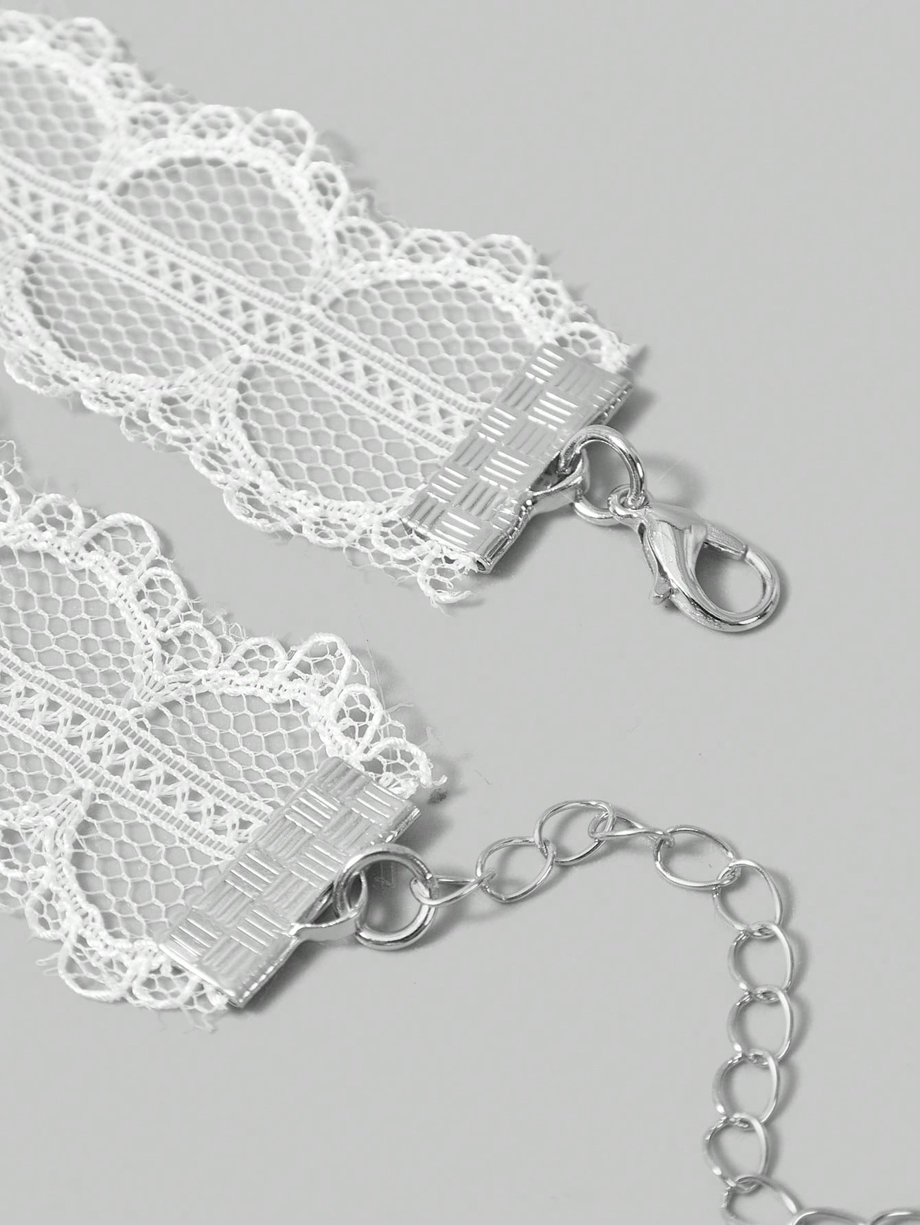 Kawaii 1pc Sweet Girly Ultra-Cute Lace Bow Choker Necklace
