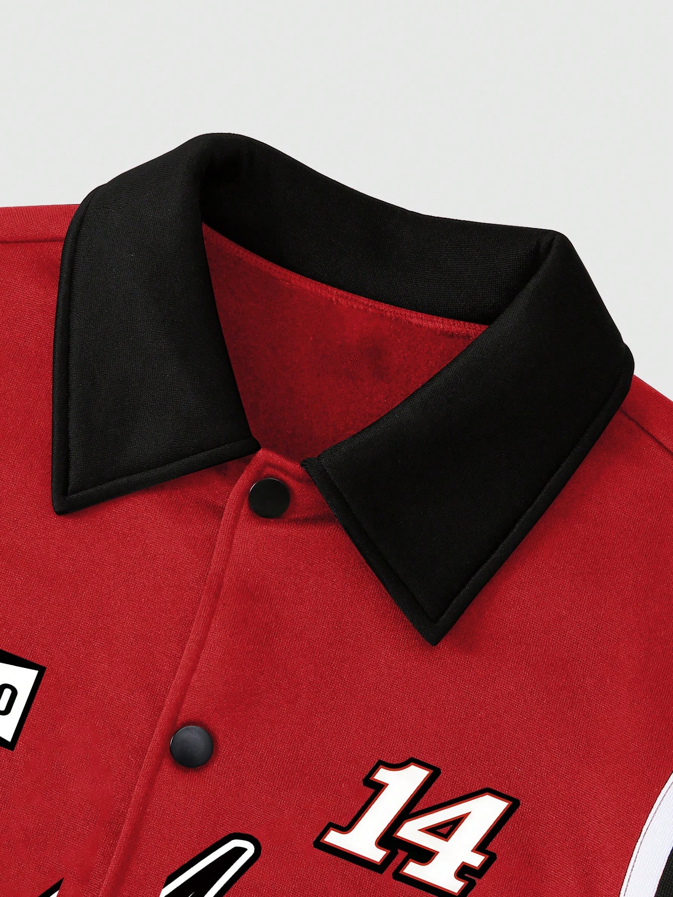 Prep Men's Solid Color Button Front Long Sleeve Pocket Casual Jacket