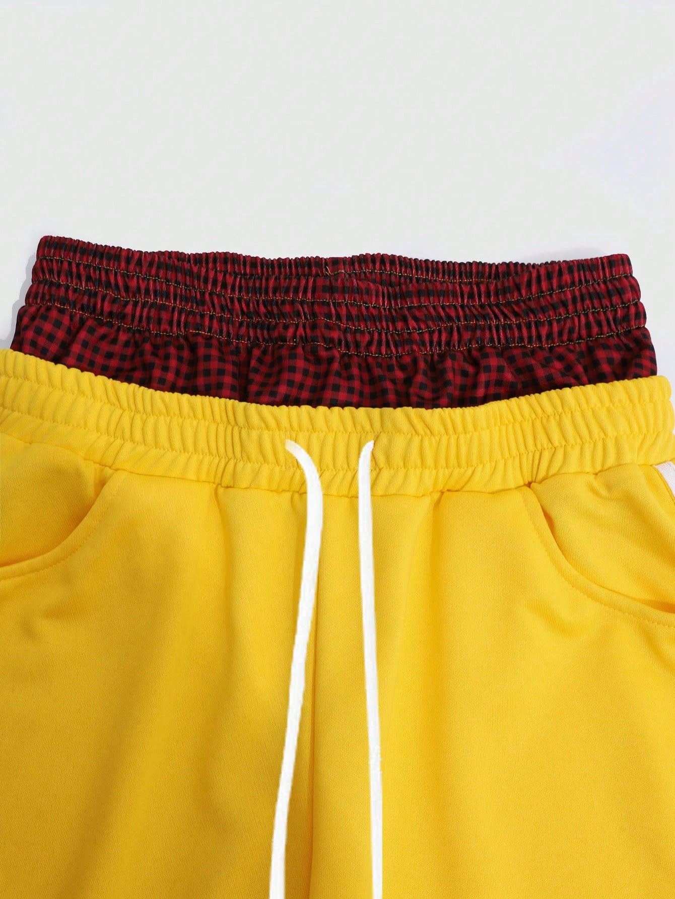 Street Life Men's Casual Street Style Letter Print Double Waistband Sweatpants